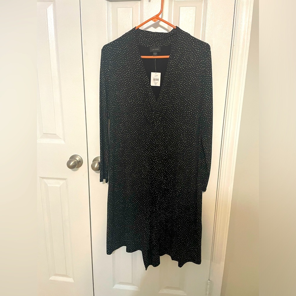 J.Jill  Faux Wrap Long Sleeve Dress MP-NWT